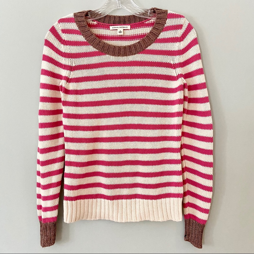 Banana Republic Candy Cane Sweater